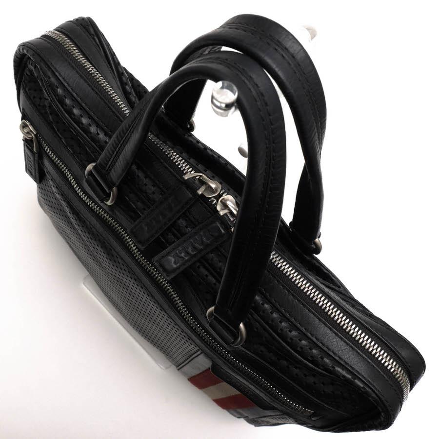 Bally（バリー） ビジネスバッグ OFFERY-MD.OEP パンチングレザー 牛革 