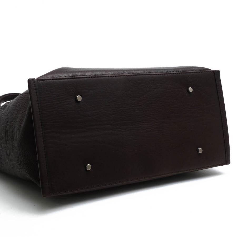 ○アニアリ aniary 牛革 トートバッグ 07-02003 Shrink Leather Tote A4サイズ収納可 肩掛け ワンショルダーバッグ シボ革 シュリ  中古 aniary（アニアリ） トートバッグ 07-02003 Shrink Leather Tote 牛革