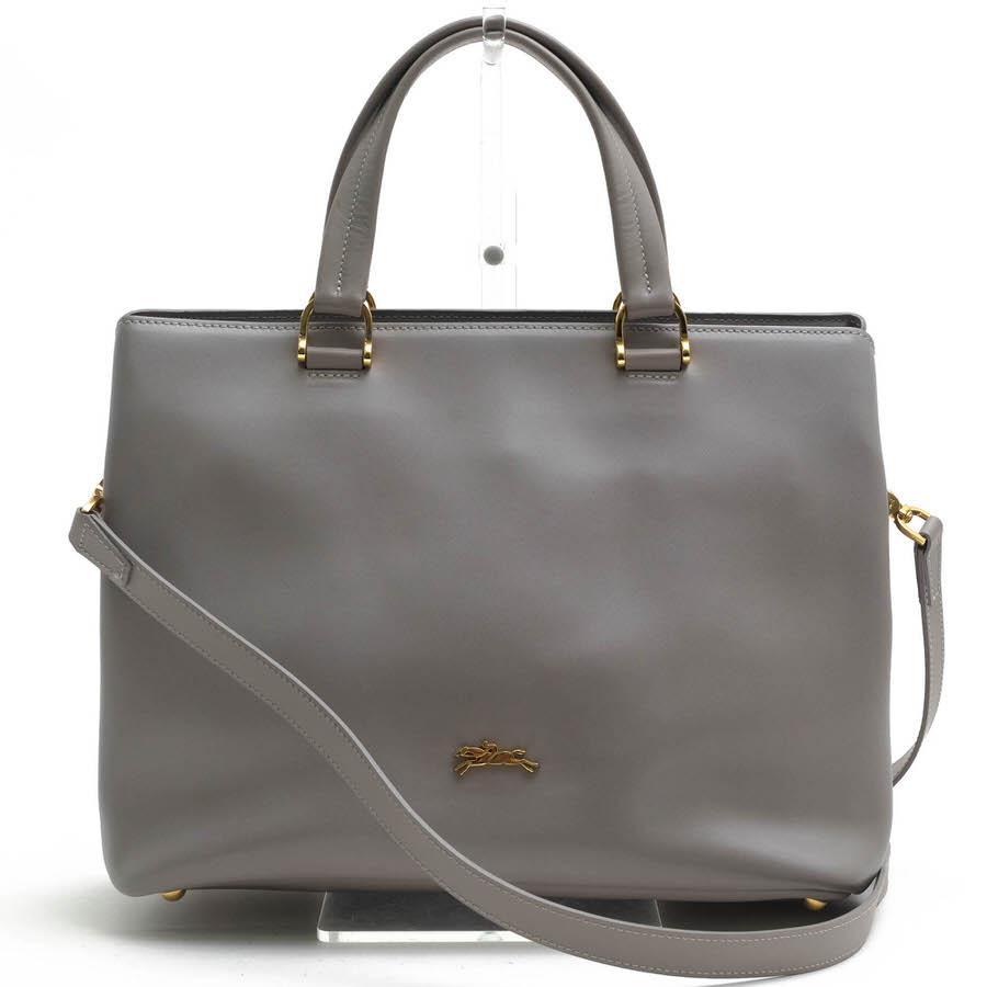 LONGCHAMP ロンシャン オノレ 404 2wayショルダーバッグ 本革 