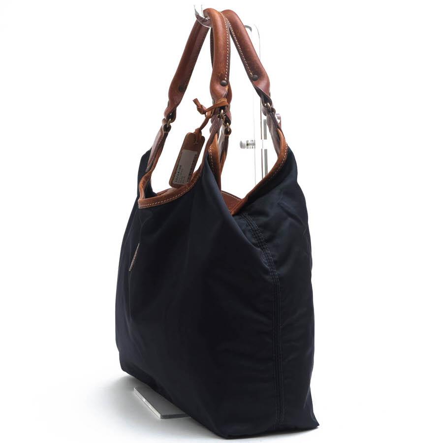 ○フェリージ Felisi 伊リモンタ社ナイロン バケッタレザー 牛革 トートバッグ 10-14 肩掛け ワンショルダーバッグ レディース 【  中古 Felisi（フェリージ） トートバッグ 10-14 伊リモンタ社ナイロン