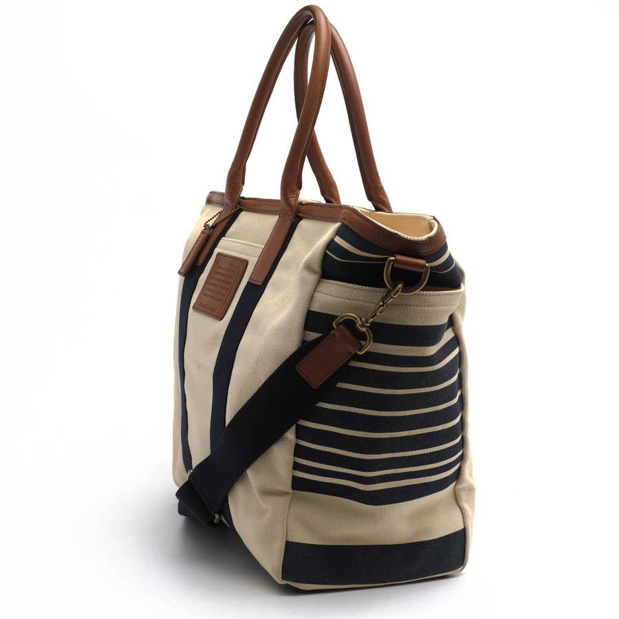 COACH（コーチ） トートバッグ F71268 ヘリテージ ビーチ キャンバス