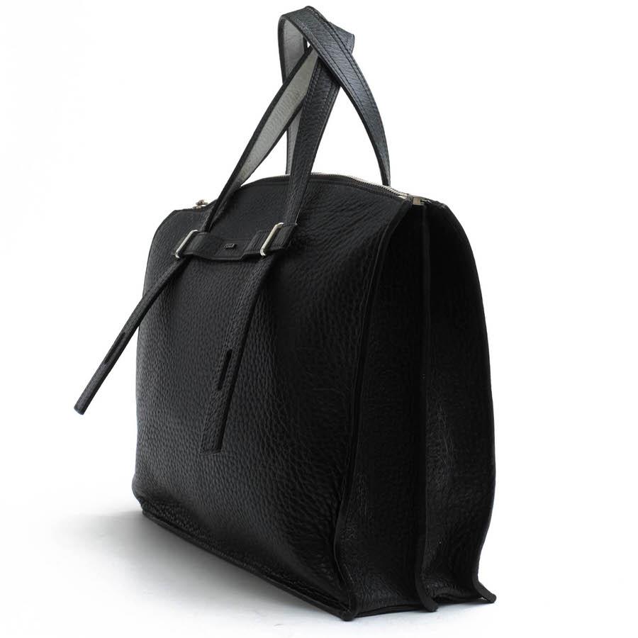 フルラ／FURLA バッグ トートバッグ 鞄 ハンドバッグ メンズ 男性 男性用 レザー 革 本革 ブラック 黒  1036866 GIOVE TOTE M シボ革 シュリンクレザー 肩掛け ワンショルダーバッグ ユニセックス 男女兼用 FURLA（フルラ） トートバッグ 1036866 GIOVE TOTE M MAN 牛革 シボ革
