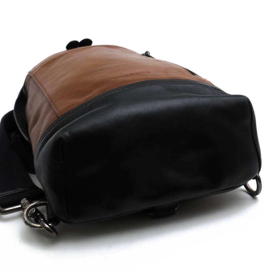 ○コーチ COACH 牛革 スポーツカーフ ショルダーバッグ 72096 manhattan sling pack マンハッタン スリング パック クロスボディ   中古 COACH（コーチ） ショルダーバッグ 72096 manhattan sling pack