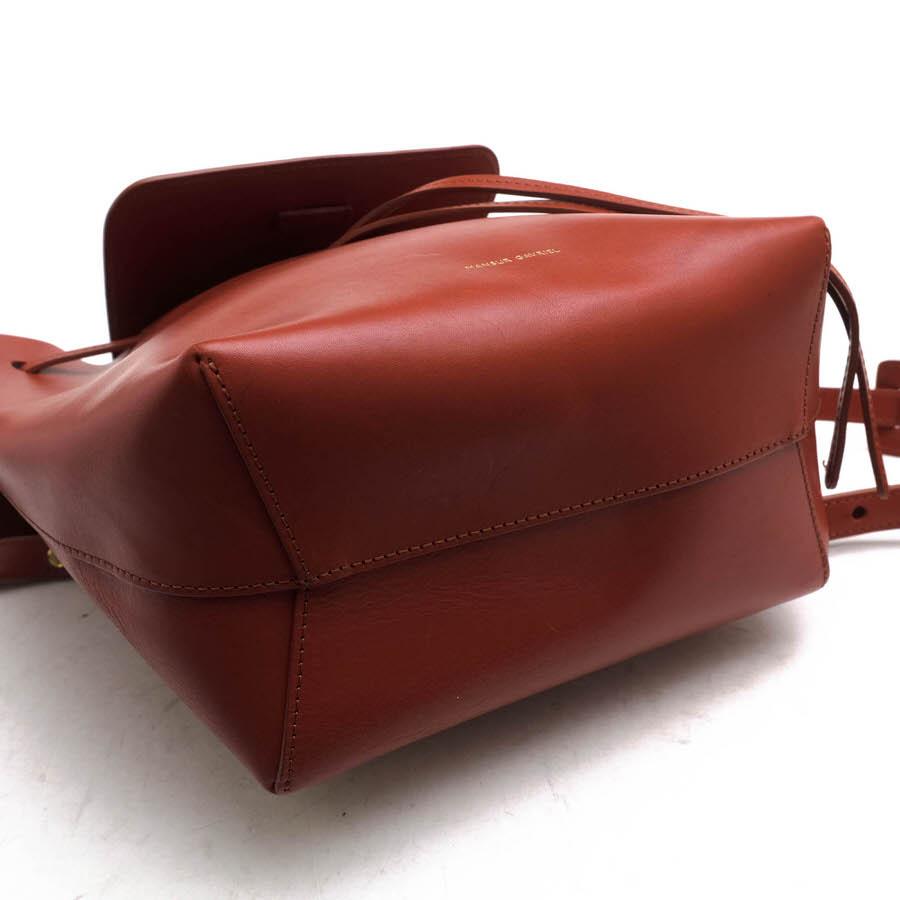 美品 Mansur Gavriel マンサー ガブリエル フラップレザーリュック MANSUR GAVRIEL マンサー ガブリエル リュック HMB006CA Mini Leather