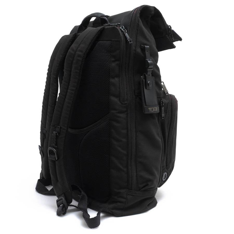tumi 232388d bravo london roll top backpack - Alpha Laptop padded backpack straps TUMI   232388D Alpha