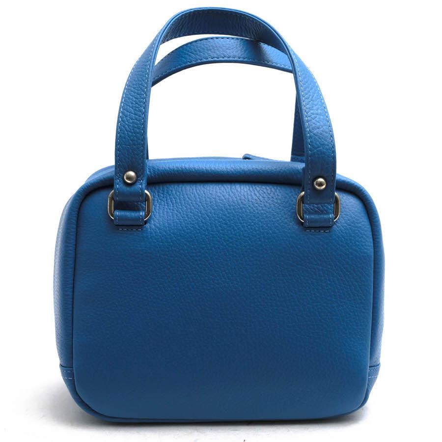 den HAMANO 傳濱野 ハンドバッグ Carina カリーナ 牛革 キューブ型