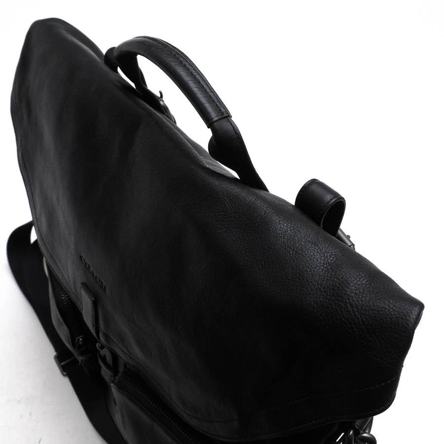 ○コーチ COACH 牛革 グレイン型押し トートバッグ 61059 2WAY ショルダーバッグ シボ革 シュリンクレザー メンズ 【中古】 中古 COACH（コーチ） トートバッグ 61059 牛革 グレイン型押し 2WAY