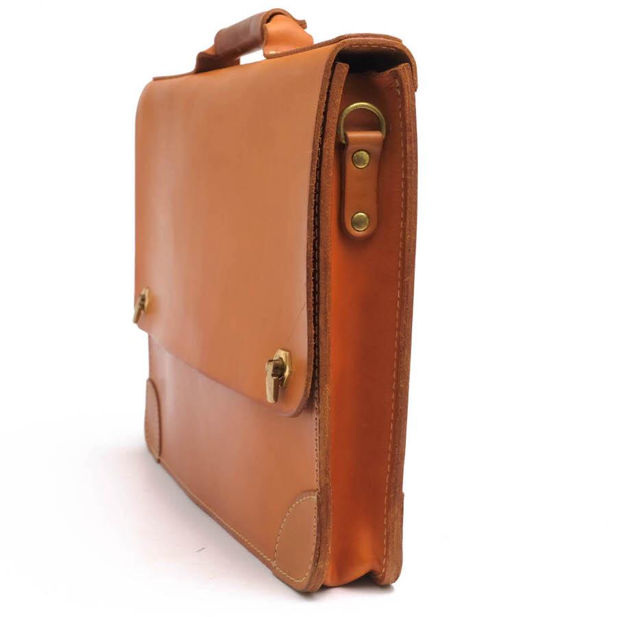HERZ（ヘルツ） ビジネスバッグ BC-1-M 牛革 フラップ式 : Desir Yahoo