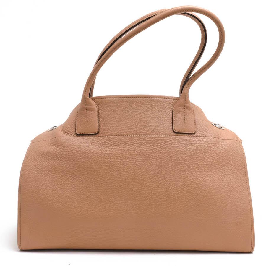 ○トッズ TOD'S ペブルドレザー 牛革 トートバッグ Girelli ジレリ シボ革 シュリンクレザー 肩掛け ワンショルダーバッグ レディ  中古 TOD'S（トッズ） トートバッグ Girelli ジレリ ペブルドレザー 牛革