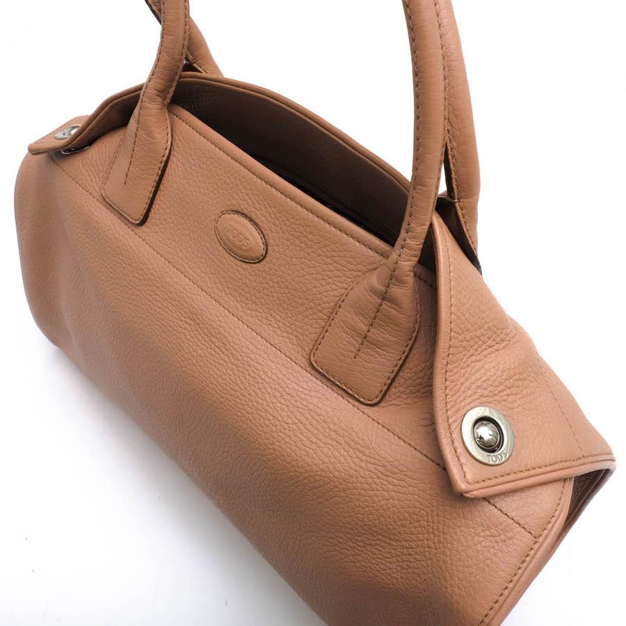 TOD'S（トッズ） トートバッグ Girelli ジレリ ペブルドレザー 牛革