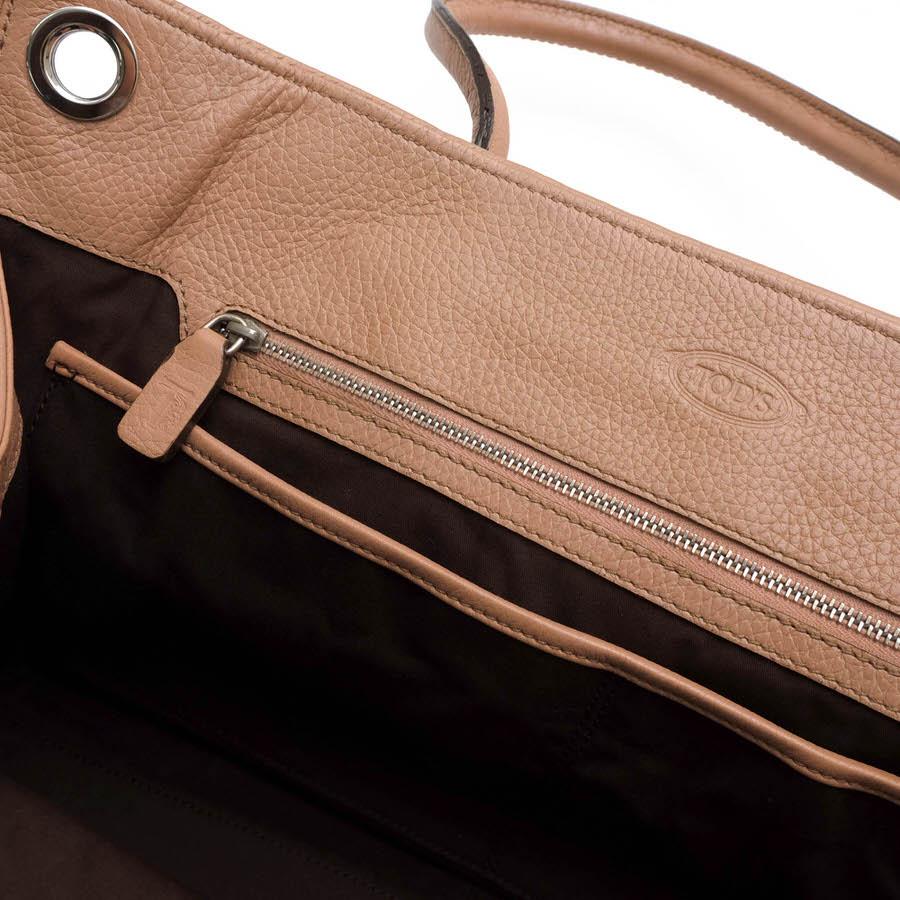 TOD'S（トッズ） トートバッグ Girelli ジレリ ペブルドレザー 牛革
