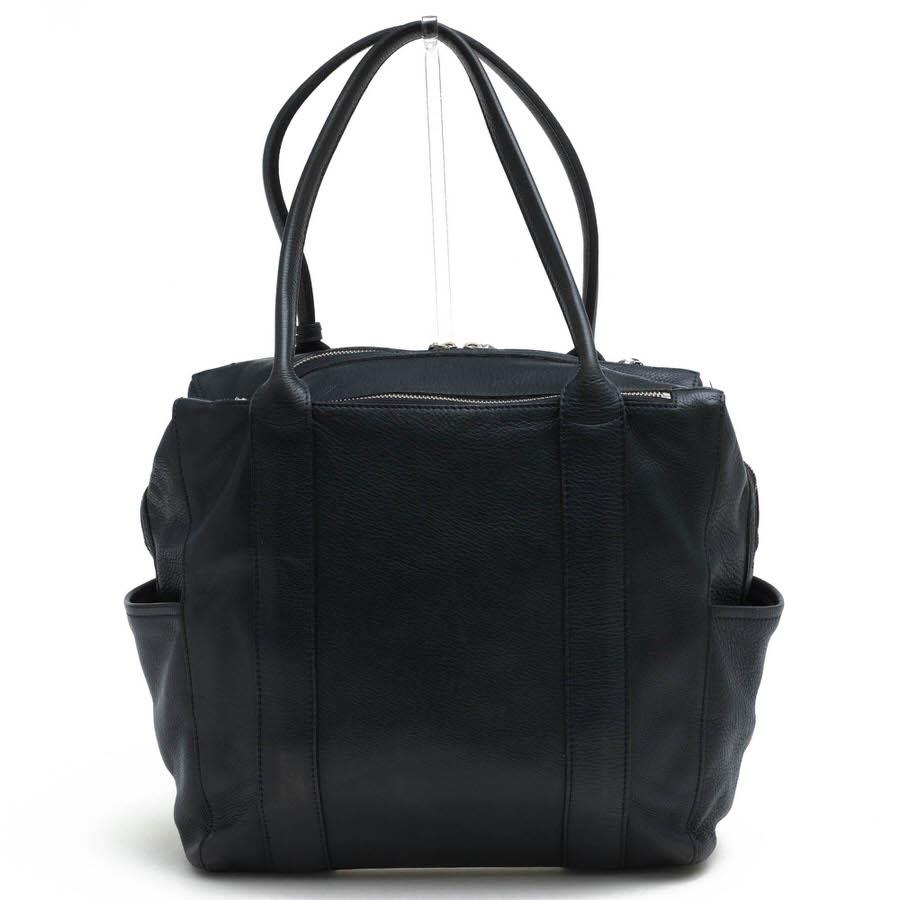 ○アニアリ aniary シュリンクレザー 牛革 トートバッグ 07-02006 Shrink Leather Tote A4サイズ収納可 肩掛け ワンショルダーバッ 中古 aniary（アニアリ） トートバッグ 07-02006 Shrink Leather Tote
