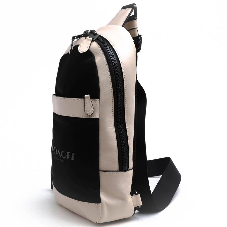 コーチ チャールズスリングバッグ ボディバッグ ブラック F59320 COACH（コーチ） ショルダーバッグ F59320 CHARLES PACK IN NYLON