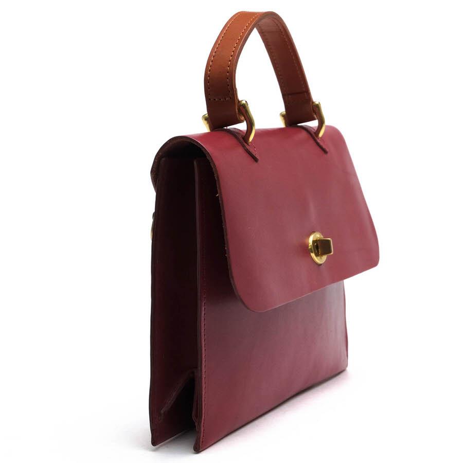 MIMI BERRY ミミベリー ハンドバッグ HEBE ベジタブルタンニン鞣し牛革