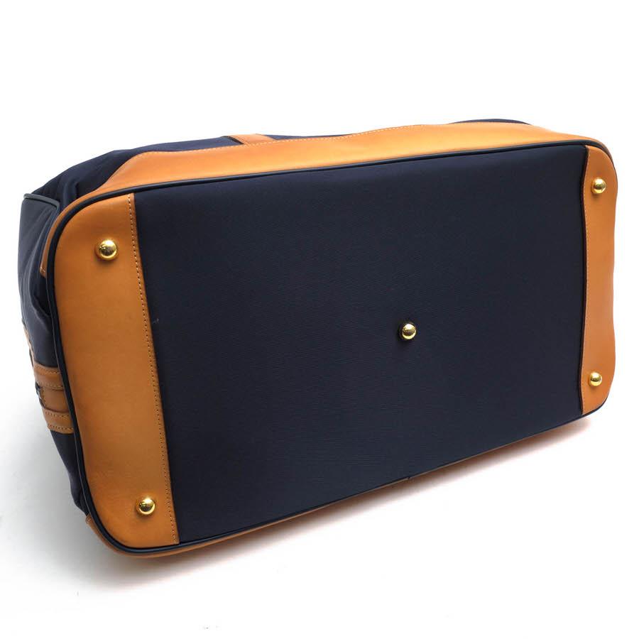 Kitamura（キタムラ） ボストンバッグ ナイロンツイル 牛革 : Desir