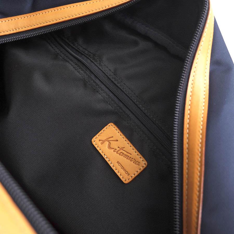 【新品・未使用】Kitamura　キタムラ　1〜2泊用ボストンバッグ Kitamura（キタムラ） ボストンバッグ 牛革 サイドポケット付き 2WAY