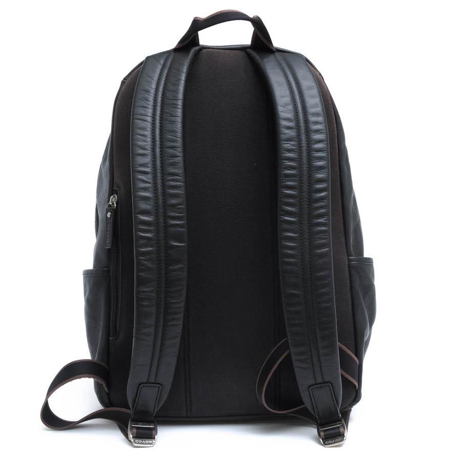 COACH（コーチ） リュック F70747 Heritage Web Leather Backpack