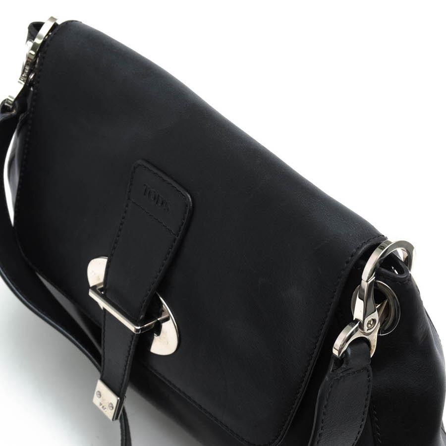 TOD'S（トッズ） ハンドバッグ 牛革 カーフ フラップ式 肩掛け ワン