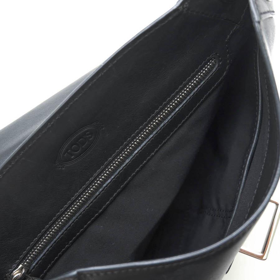 TOD'S（トッズ） ハンドバッグ 牛革 カーフ フラップ式 肩掛け ワン