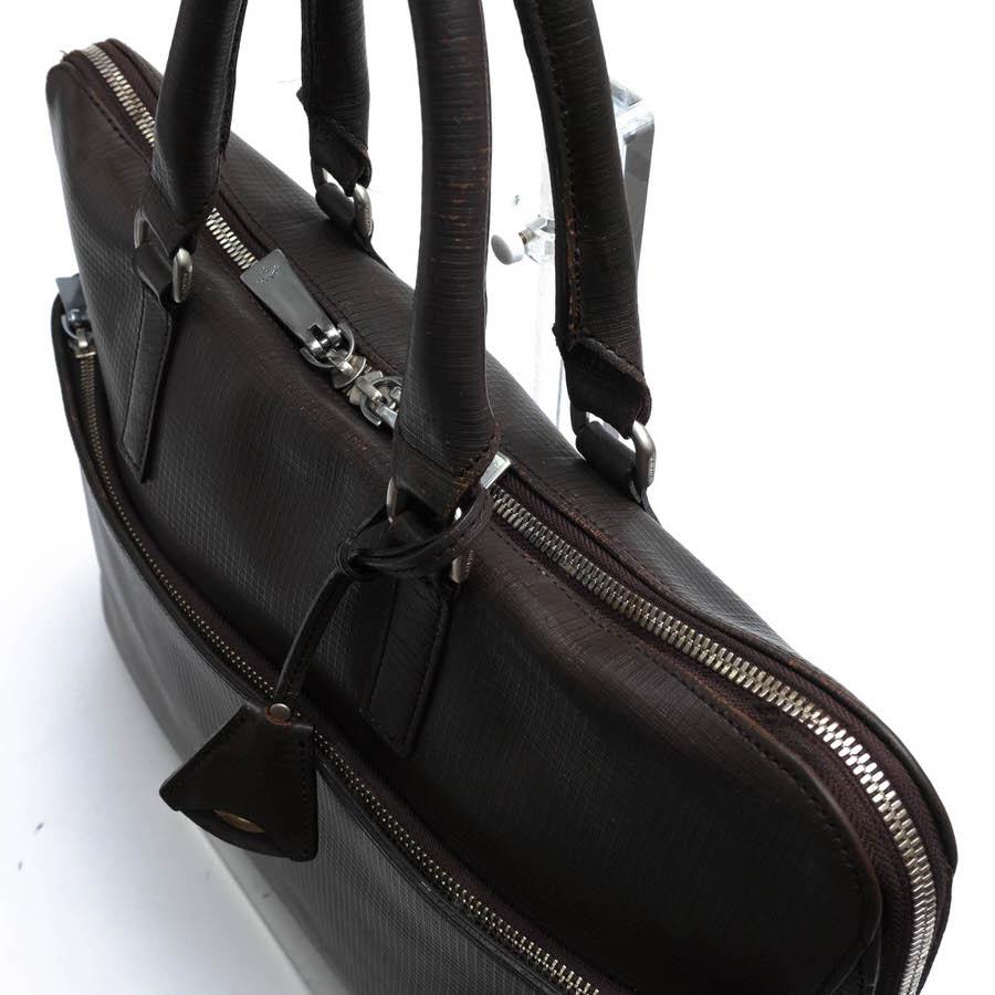 aniary（アニアリ） ビジネスバッグ 25-01000 Grid Leather グリッド