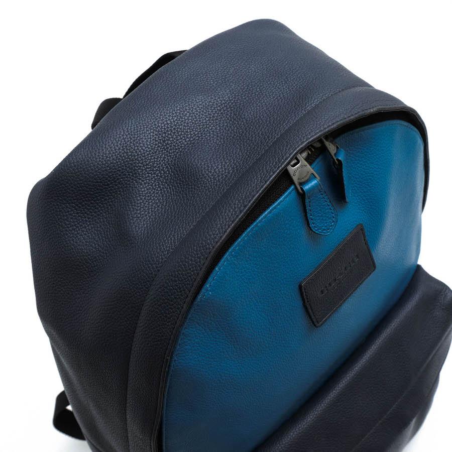 ○コーチ COACH ペブルレザー 牛革 リュック 72111 Campus Backpack in Refined Pebble Leather シボ革 シュリンクレザー デイパッ 中古 COACH（コーチ） リュック 72111 Campus Backpack in Refined Pebble