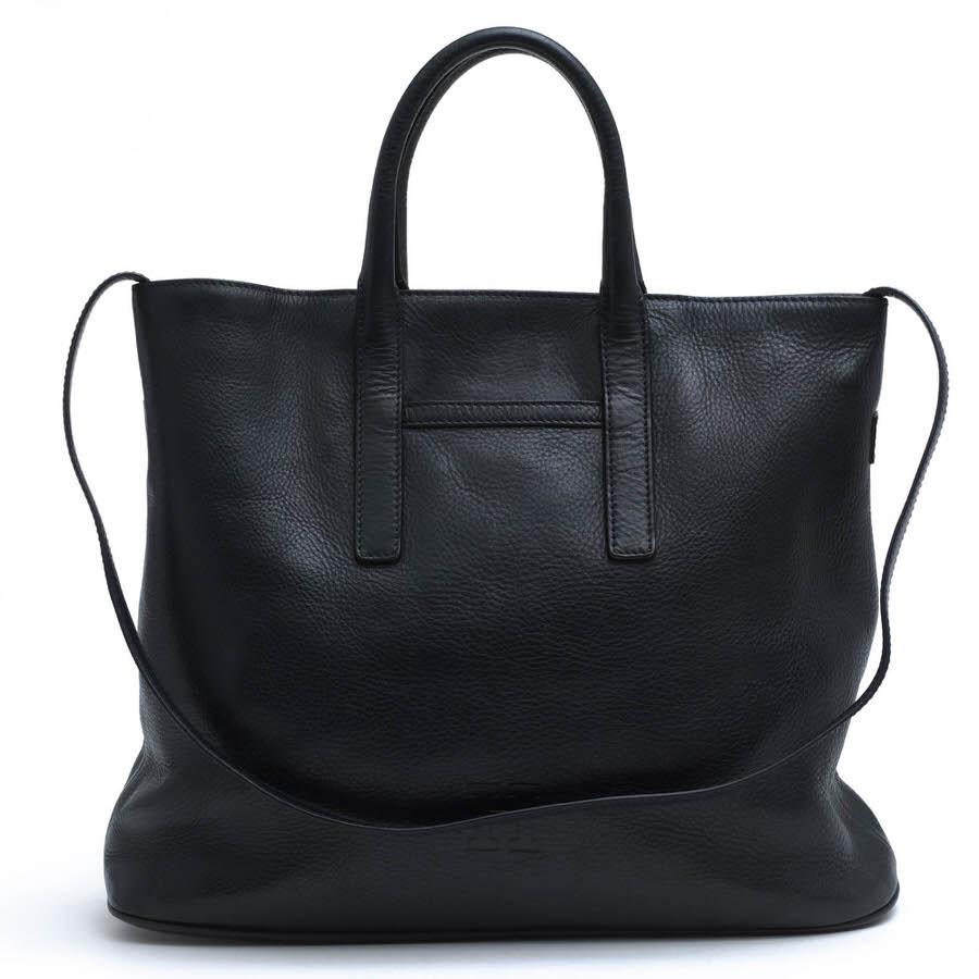 シボ革レザー トートバッグ ヒロフ