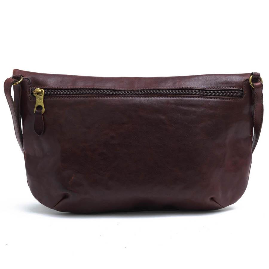 ○イルビゾンテ IL BISONTE バケッタレザー 牛革 ショルダーバッグ 5412300911 がま口 レディース 【中古】 中古 IL BISONTE（イルビゾンテ） ショルダーバッグ 5412300911