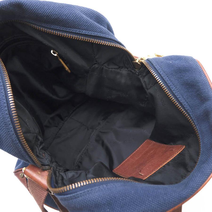 Dolce & Gabbana ショルダーバッグ ブラウンキャンバス/ネイビー DOLCE&GABBANA（ドルチェ & ガッバーナ） ドルガバ ショルダーバッグ