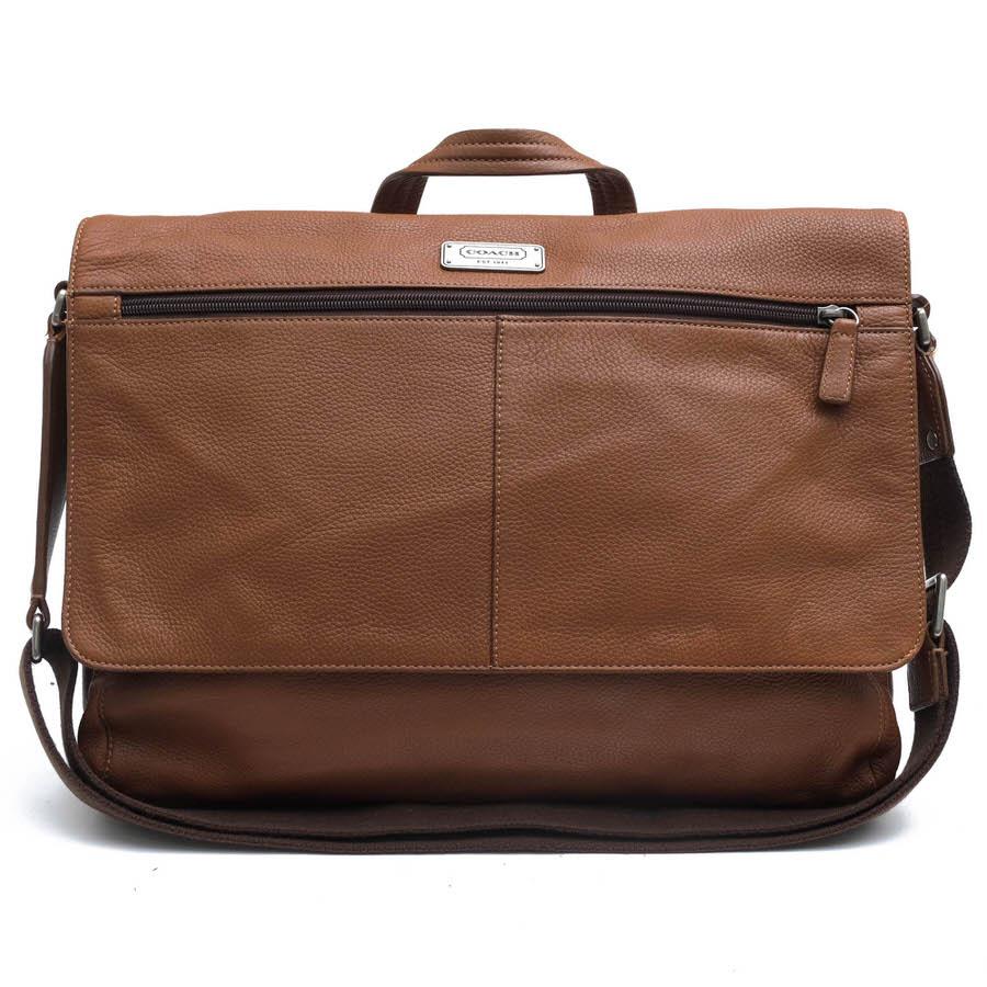 COACH（コーチ） ビジネスバッグ F70367 Trans Atlantic Leather E/W