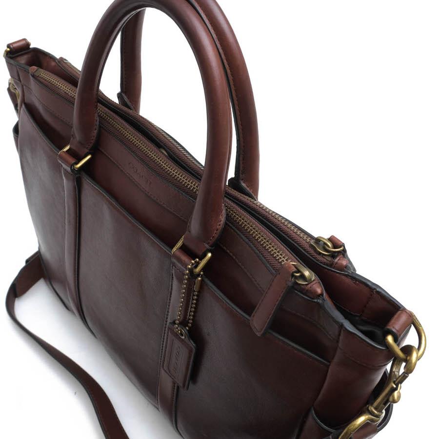 コーチ メトロポリタン ビジネスバッグ ブラック 2way A4OK カード付属 COACH（コーチ） ビジネスバッグ メトロポリタン ワークバッグ メンズ