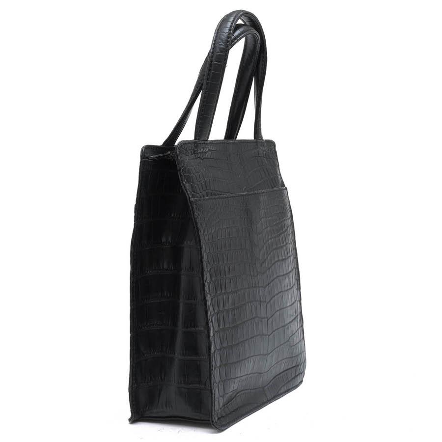 HAMANO 濱野 ハマノ ハンドバッグ マットクロコダイル : Desir Yahoo