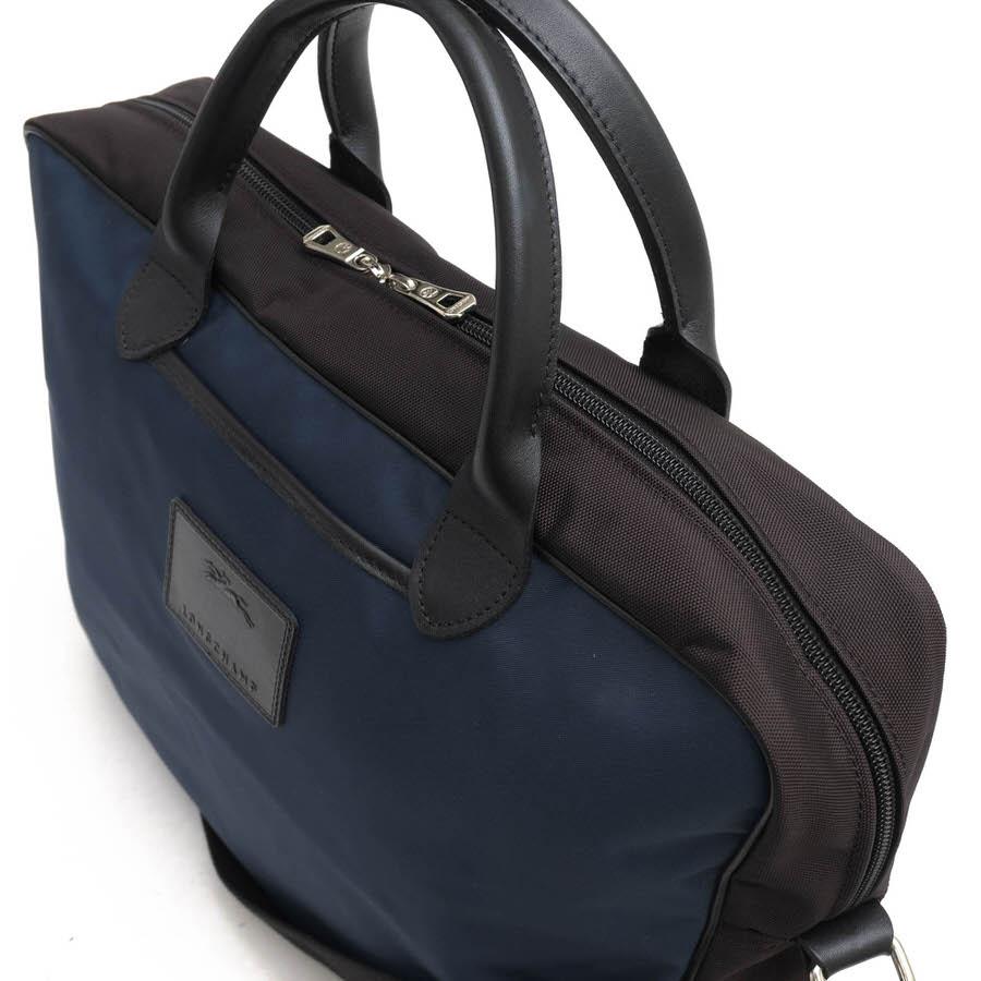 LONGCHAMP（ロンシャン） ビジネスバッグ 牛革 2WAY ショルダーバッグ