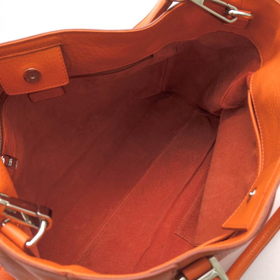HIROFU ヒロフ トートバッグ 14983L ナチュラルシュリンク仕上げソフトバケッタ 牛革 Hロゴ 2WAY ショルダーバッグ シボ革 シュリンクレザ_6