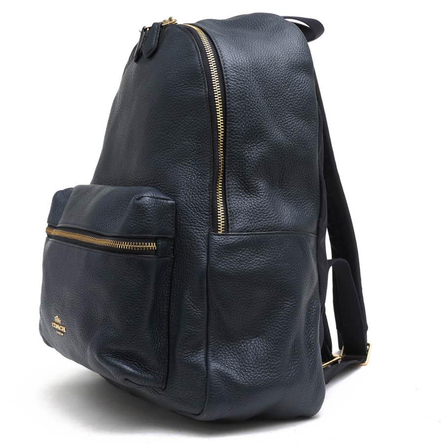 COACH（コーチ） リュック F29004 Charlie Backpack In Pebble Leather