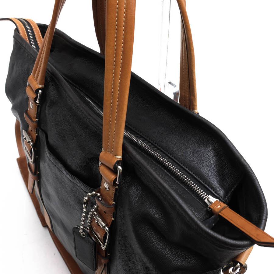 COACH コーチ ショルダー トート バッグ A4可 2way ハリソン 黒 コーチ COACH トートバッグ ショルダーバッグ 2way 黒 ブラック