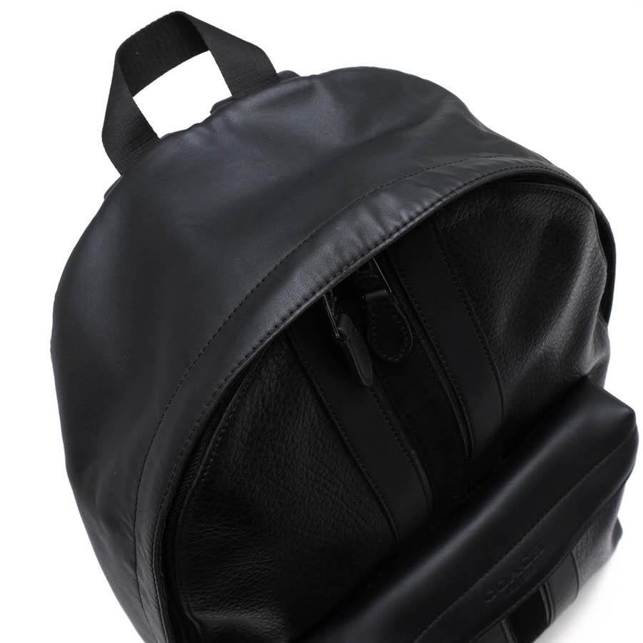 ○コーチ COACH 牛革 カウハイド リュック F11250 CHARLES BACKPACK WITH BASEBALL STITCH チャールズ ベースボール ステッチ バッ 中古 COACH（コーチ） リュック F11250 CHARLES BACKPACK WITH BASEBALL