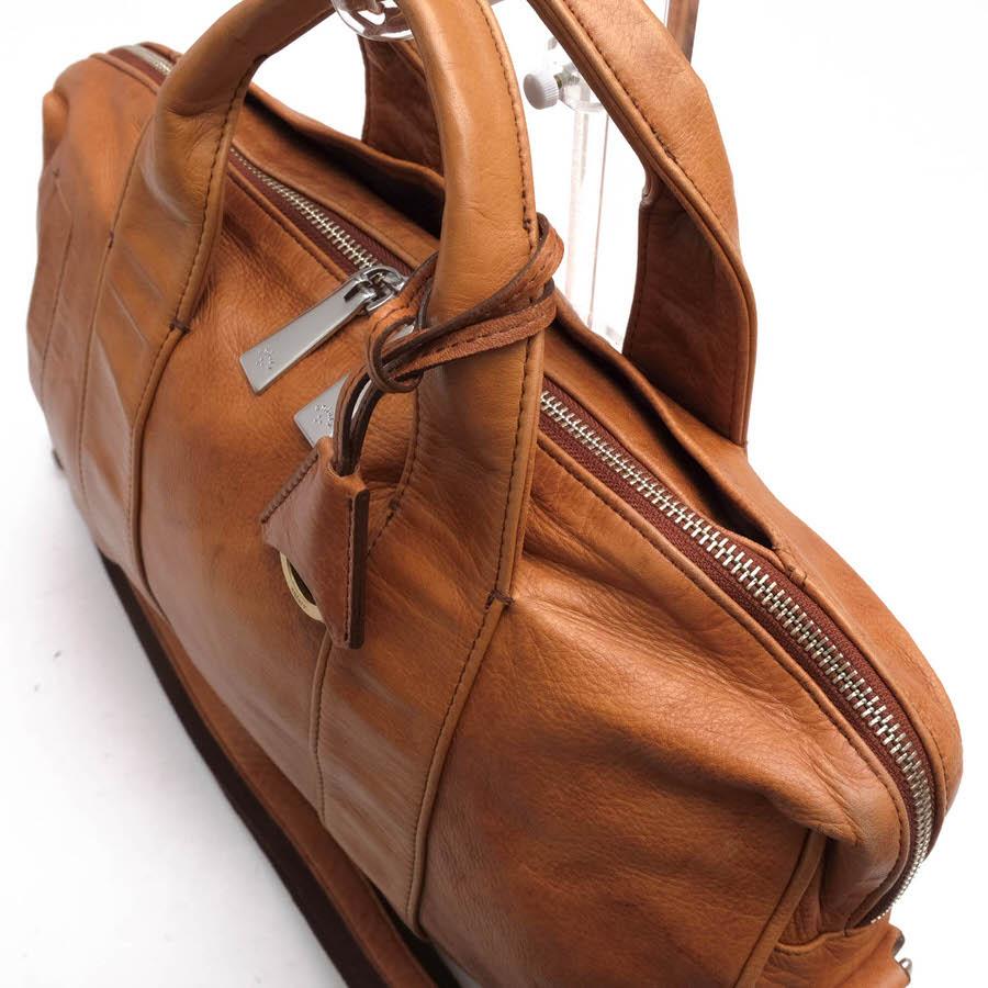 【未使用級】アニアリ 2way トートバッグ ビジネスバッグ レザー ブラウン系 アニアリ レザー 2way トート ビジネス ショルダーバッグ