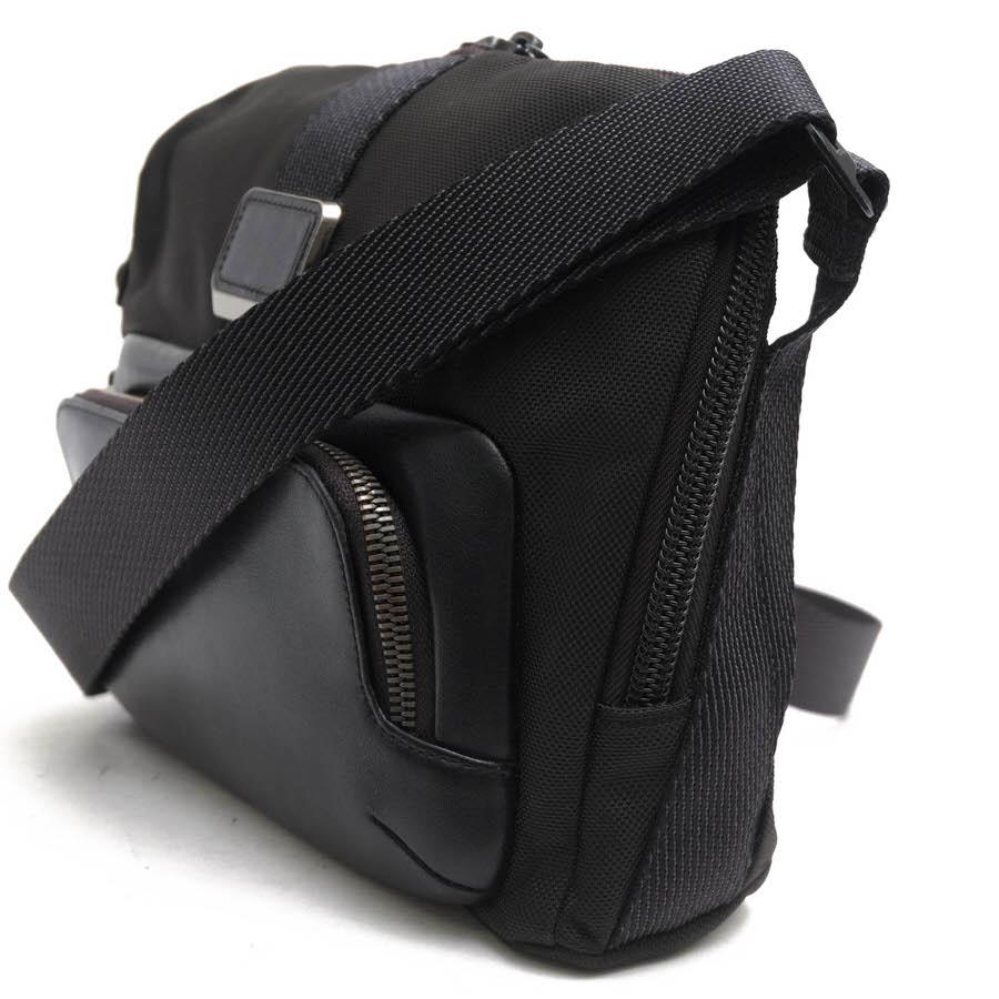 【美品】TUMI Alpha Bravo ボディバッグ ショルダー TUMI（トゥミ） 最大51%☆5/27〜 正規品5年保証 ボディバッグ TUMI