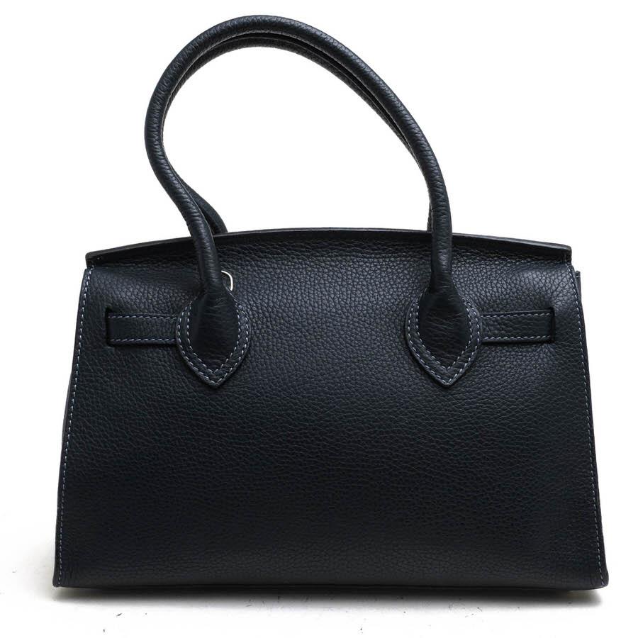 Harrods（ハロッズ） ハンドバッグ 牛革 ベルトデザイン シボ革