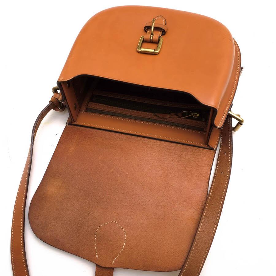 ○ソメスサドル SOMES SADDLE ベジタブルタンニン鞣し牛革 ショルダーバッグ ユニセックス 男女兼用 メンズ 【中古】 中古 SOMES SADDLE ソメスサドル ショルダーバッグ ベジタブルタンニン鞣し