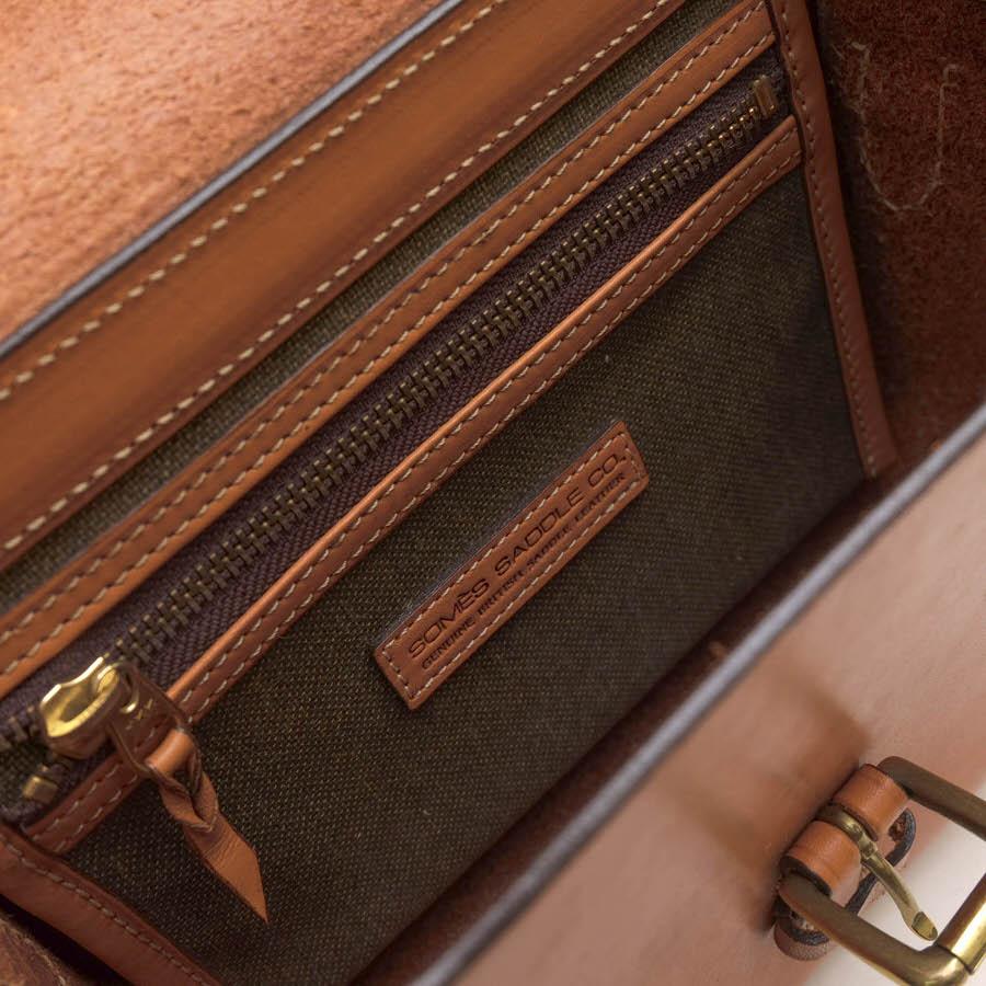 SOMES SADDLE ソメスサドル ショルダーバッグ ベジタブルタンニン鞣し