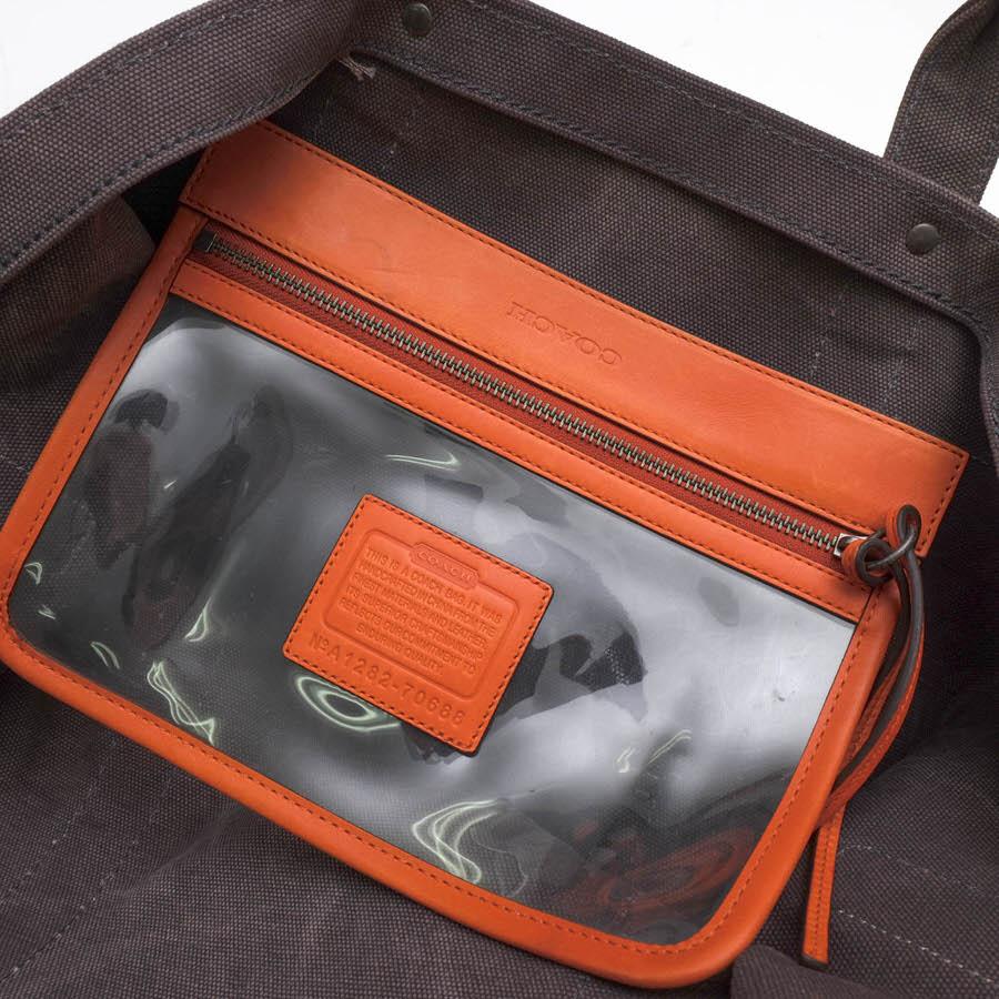 COACH（コーチ） トートバッグ 70688 Washed Canvas Beach Tote