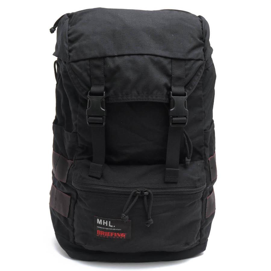 ○ブリーフィング BRIEFING MHL MARGARET HOWELL マーガレットハウエル別注 コーデュラナイロン リュック 5968271503 メンズ 【中  中古 BRIEFING（ブリーフィング） リュック 5968271503 MHL MARGARET HOWELL