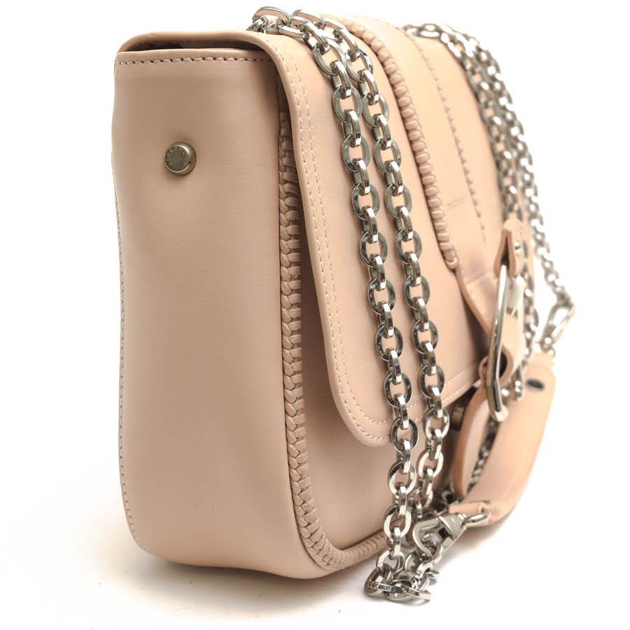 ○ロンシャン Longchamp 牛革 カウハイド ショルダーバッグ L1357930507 Amazone Leather Crossbody Bag アマゾーヌ チェーンショ  中古 LONGCHAMP（ロンシャン） ショルダーバッグ L1357930507 Amazone