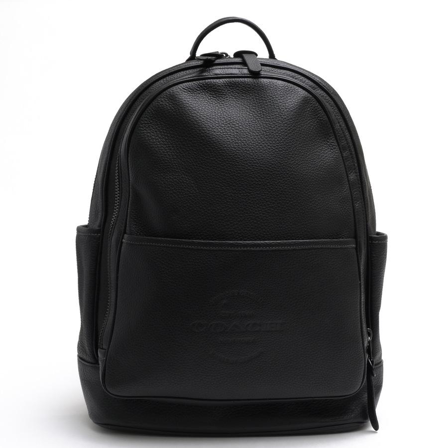 COACH コーチ　トンプソン バックパック C5388 レザー ブラック美品 COACH（コーチ） リュック C5388 THOMPSON BACKPACK トンプソン