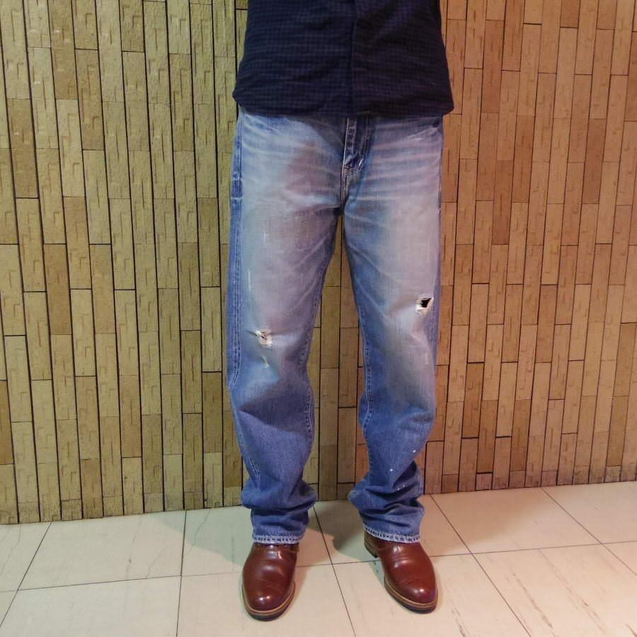 VISVIM ビズビム ジーンズ FLUXUS DENIM ユーズド加工 :j0700:Desir