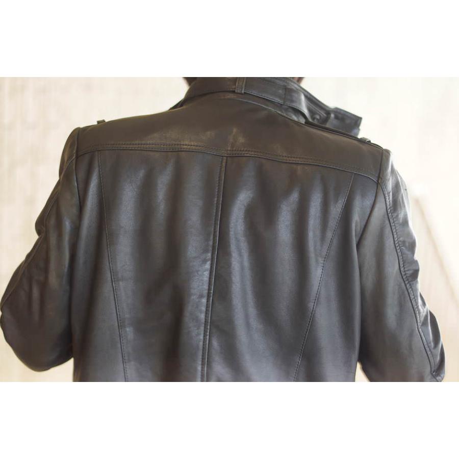 GalaabenD ガラアーベント ジャケット Leather A2 87745231-rc-7a Leather A2 エポーレット ライダース｜desir-store｜07