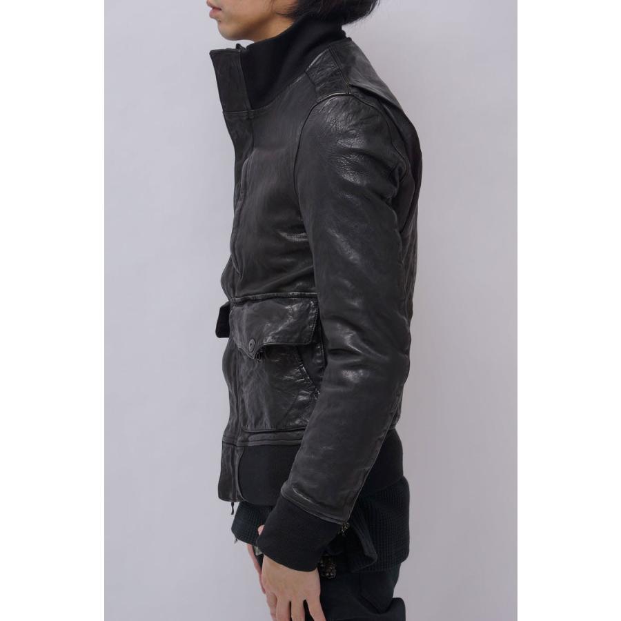 ATTACHMENT アタッチメント ブルゾン AB12-291 A-2 TYPE レザーBLS