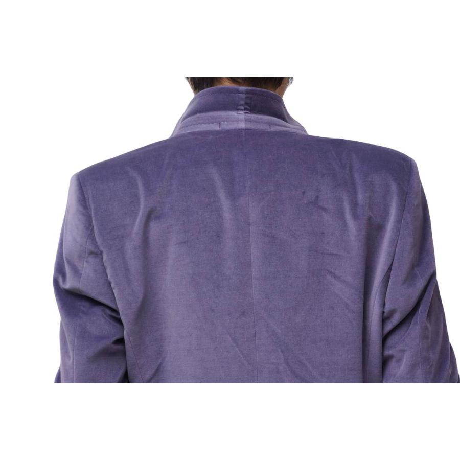 【イヴサンローラン】ノーカラ―ジャケット　サイズ40　Lサイズ 青　黒 SAINT LAURENT（ノーカラージャケット）のフリマアイテム一覧