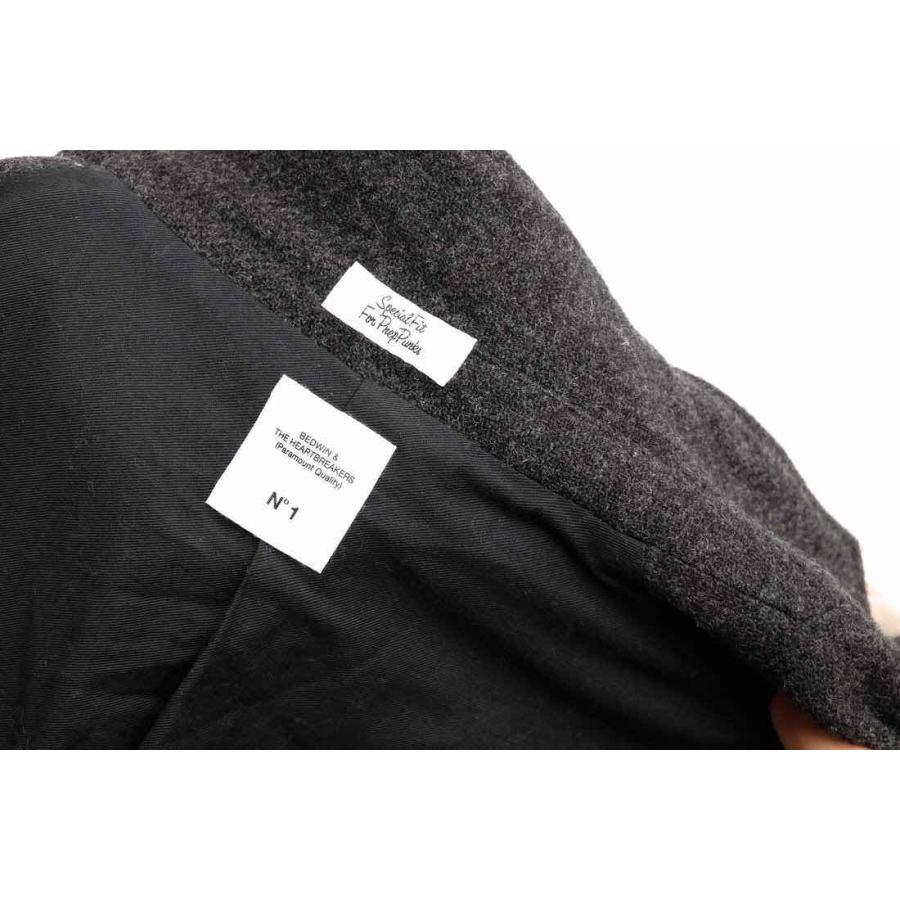 BEDWIN ベドウィン コート 14AL5328 2B TWEED CHESTER COAT 